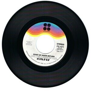 Kansas 45 RPM - Point Of Know Return / Closet Chronicles - Kirshner EX Rock